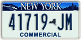 New York, Specialty plates (12345-AB)