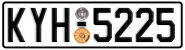 License plate of Greece, Cars