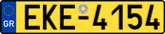 License plate of Greece, Trucks