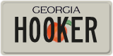 Georgia, Vanity Plates