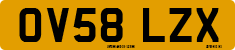 License plate of the United Kingdom, 2001 year system