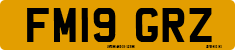 License plate of the United Kingdom, 2001 year system
