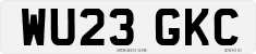 License plate of the United Kingdom, 2001 year system
