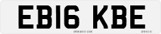 License plate of the United Kingdom, 2001 year system