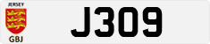 License plate of Jersey, Regular plates (J123456)