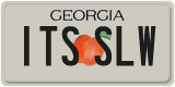 Georgia, Vanity Plates