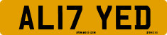 License plate of the United Kingdom, 2001 year system