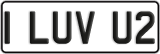 License plate of New Zealand, Vanity Plates