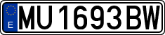 License plates of Spain, 1971 year series