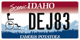 Idaho, Vehicles for disabled persons