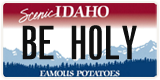 Idaho, Vanity Plates