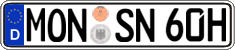 German license plate, Plates for oldtimers (type 
