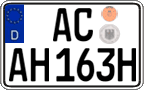 German license plate, Plates for oldtimers (type 