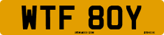 License plate of the United Kingdom, 1963 year system