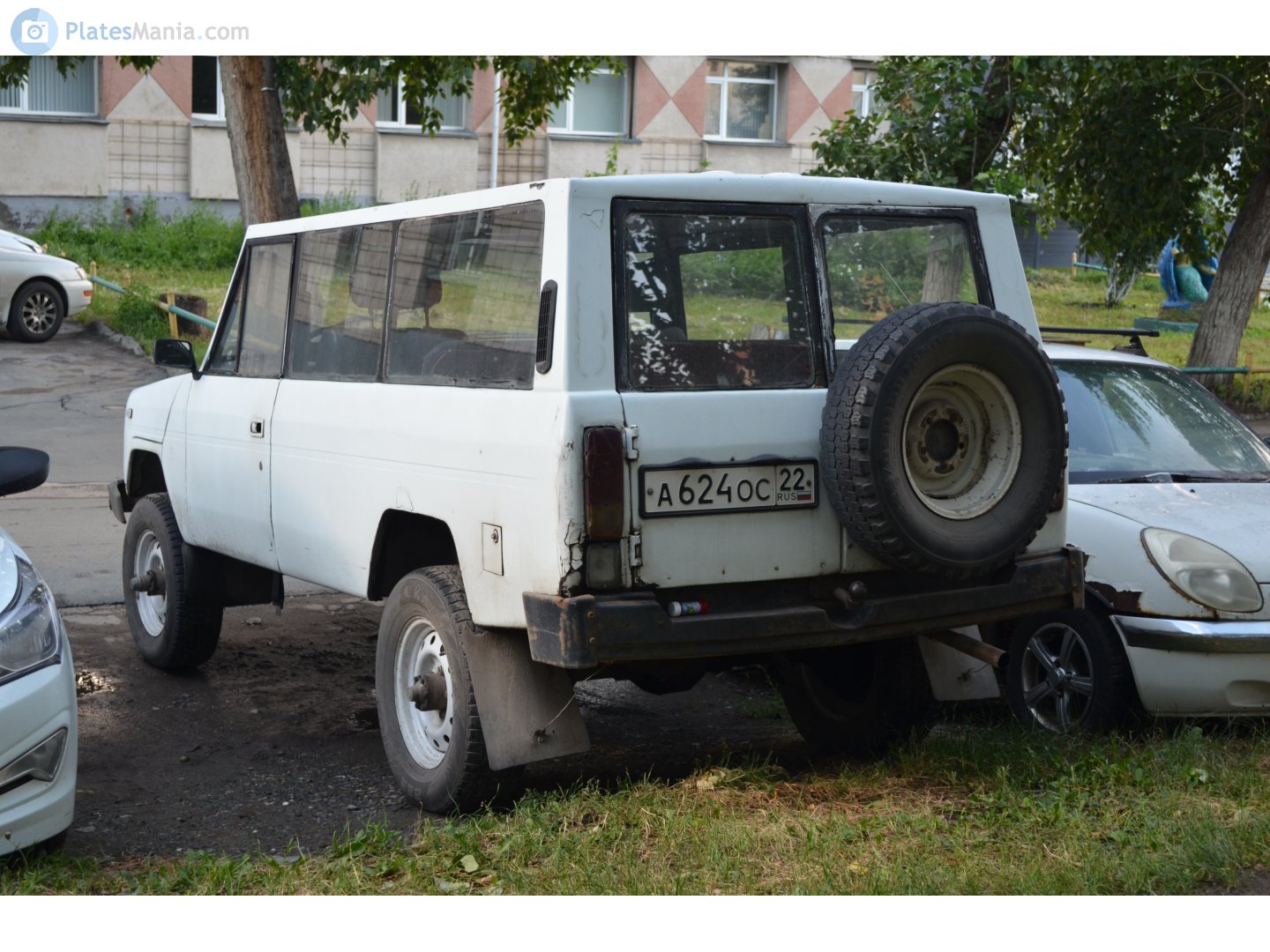 а 624 ос 22, Home-made vehicle 