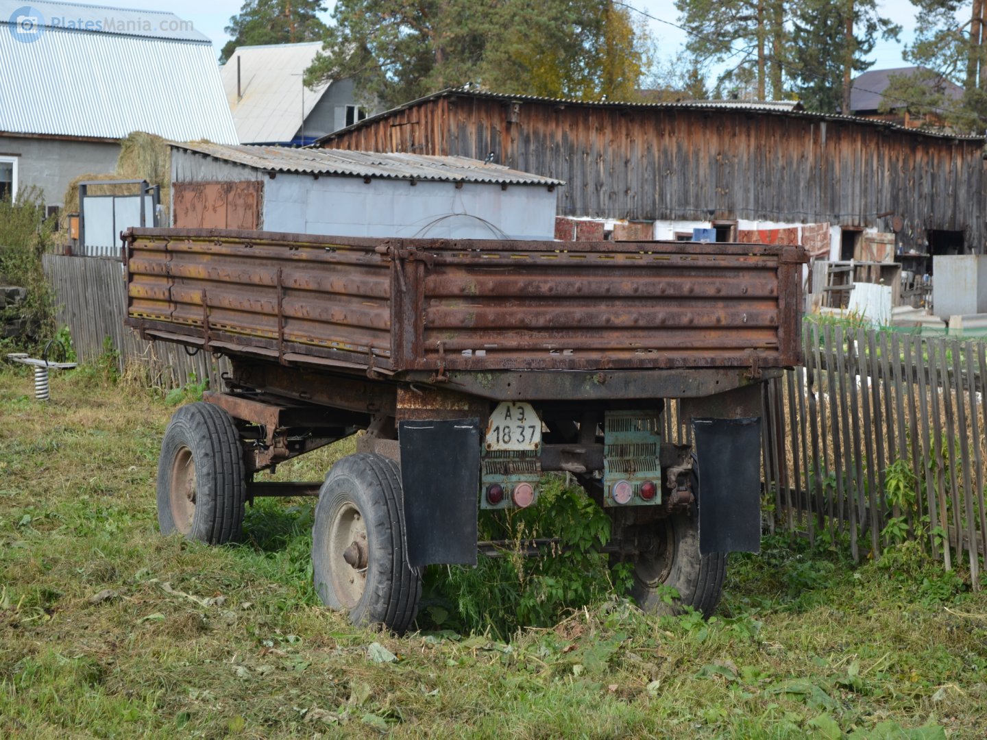 АЭ 1837, Trailers for special vehicles (1977) 
