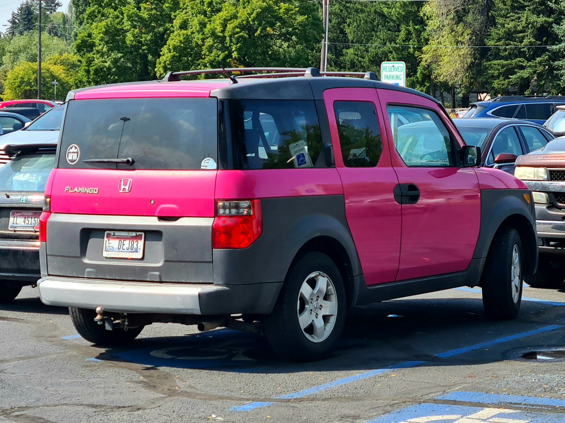 DEJ83, Honda Element 1st gen (YH1/YH2), 2002–2008