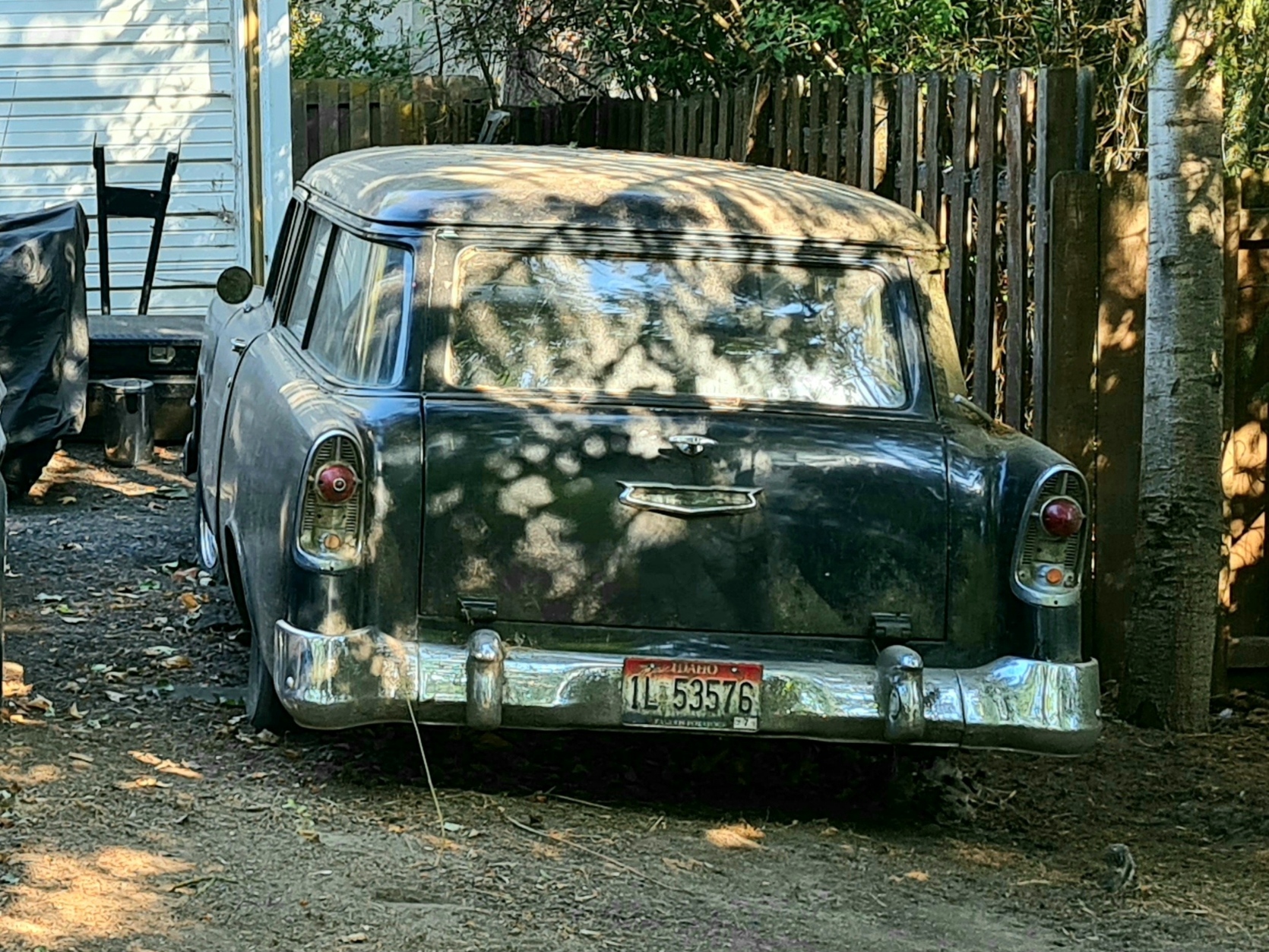 1L 53576, Chevrolet 210 2nd gen 1956 3-door Station Wagon (2129-1063; A-body), 1st facelift, 1955–1956