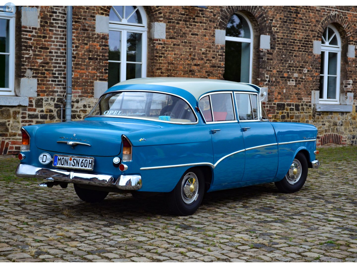 MON SN 60 H, Opel Rekord 4-door Sedan (P1), 1958–1960