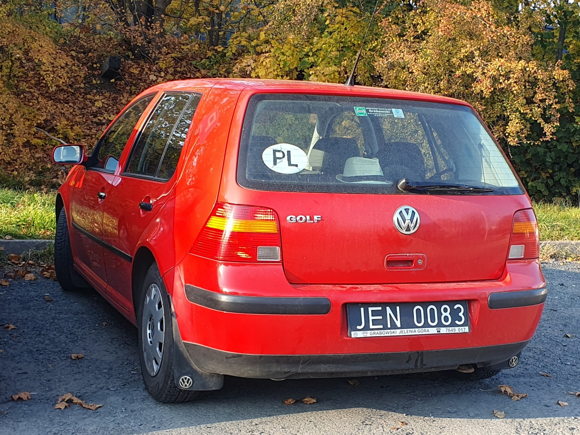JEN 0083, Volkswagen Golf 4th gen 5-door Hatch (1J1), 1997–2003 (–2008 for CN-market)