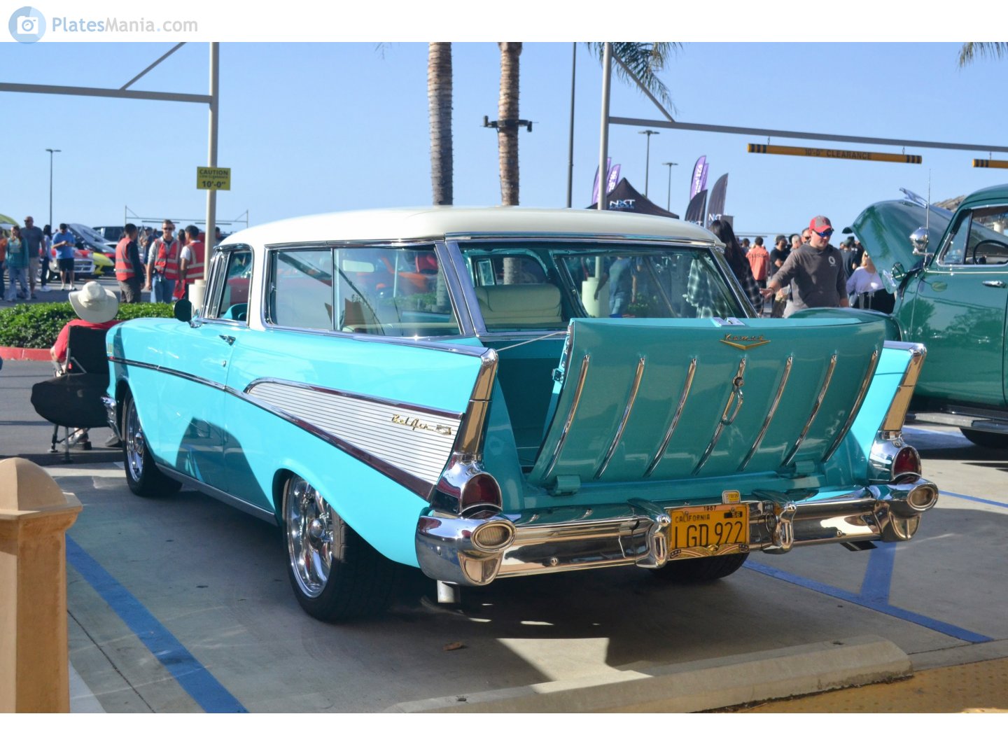 LGD 922, Chevrolet Nomad 1st gen 1957 (2429-1064; A-body), 2nd facelift, 1956–1957