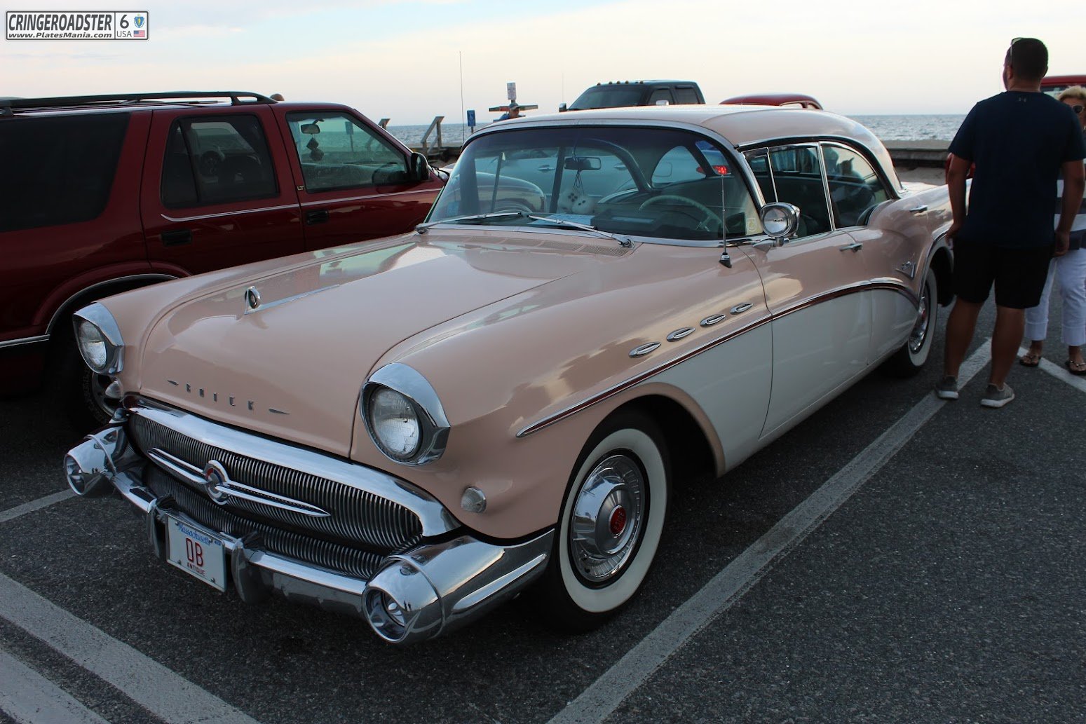 OB, Buick Century 2nd gen 4-door Sedan (61; B-body), 3rd facelift, 1956–1957