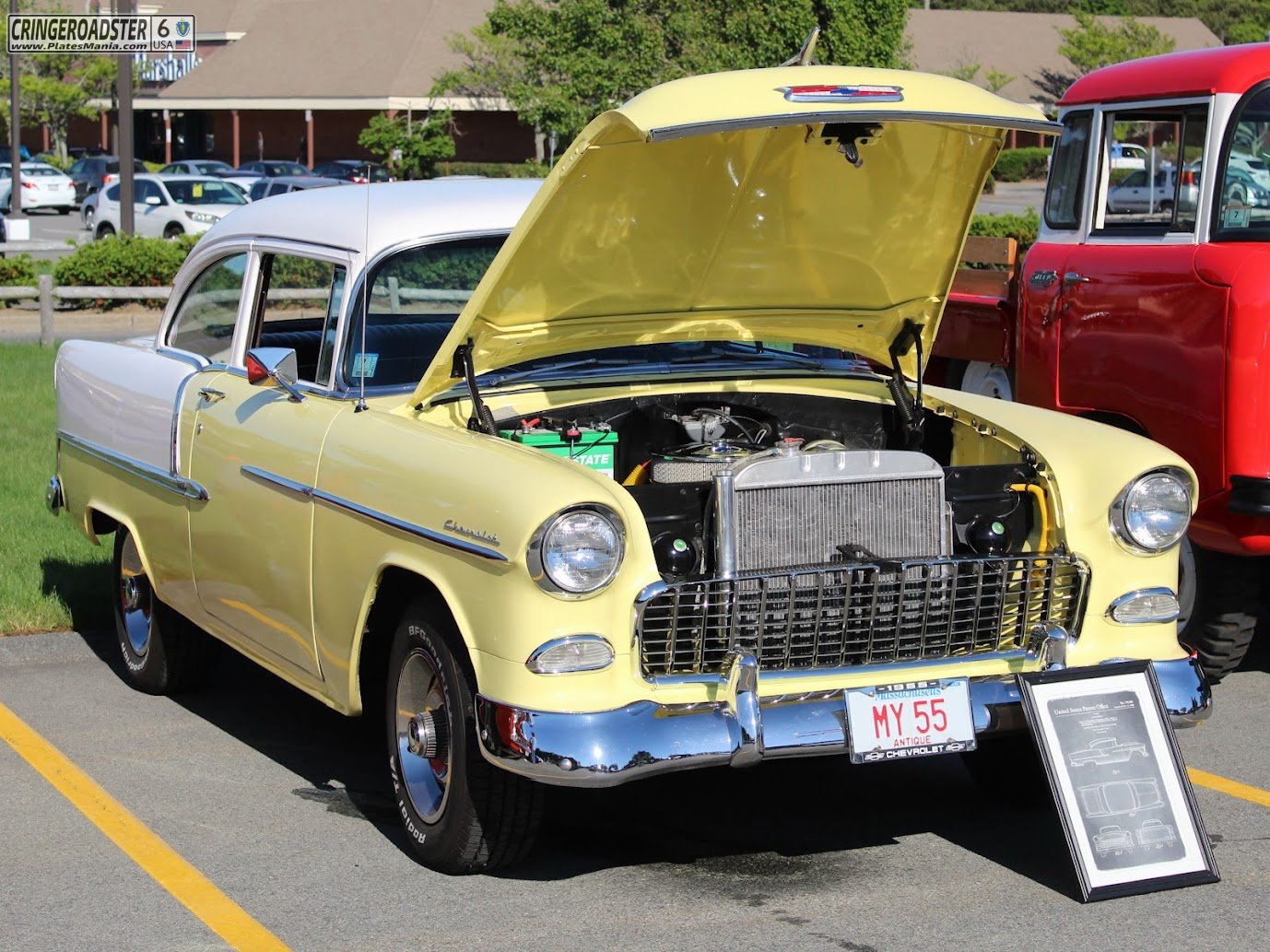 MY 55, Chevrolet 210 2nd gen 1955 2-door Coupé (2124-1011; A-body), 1954–1955