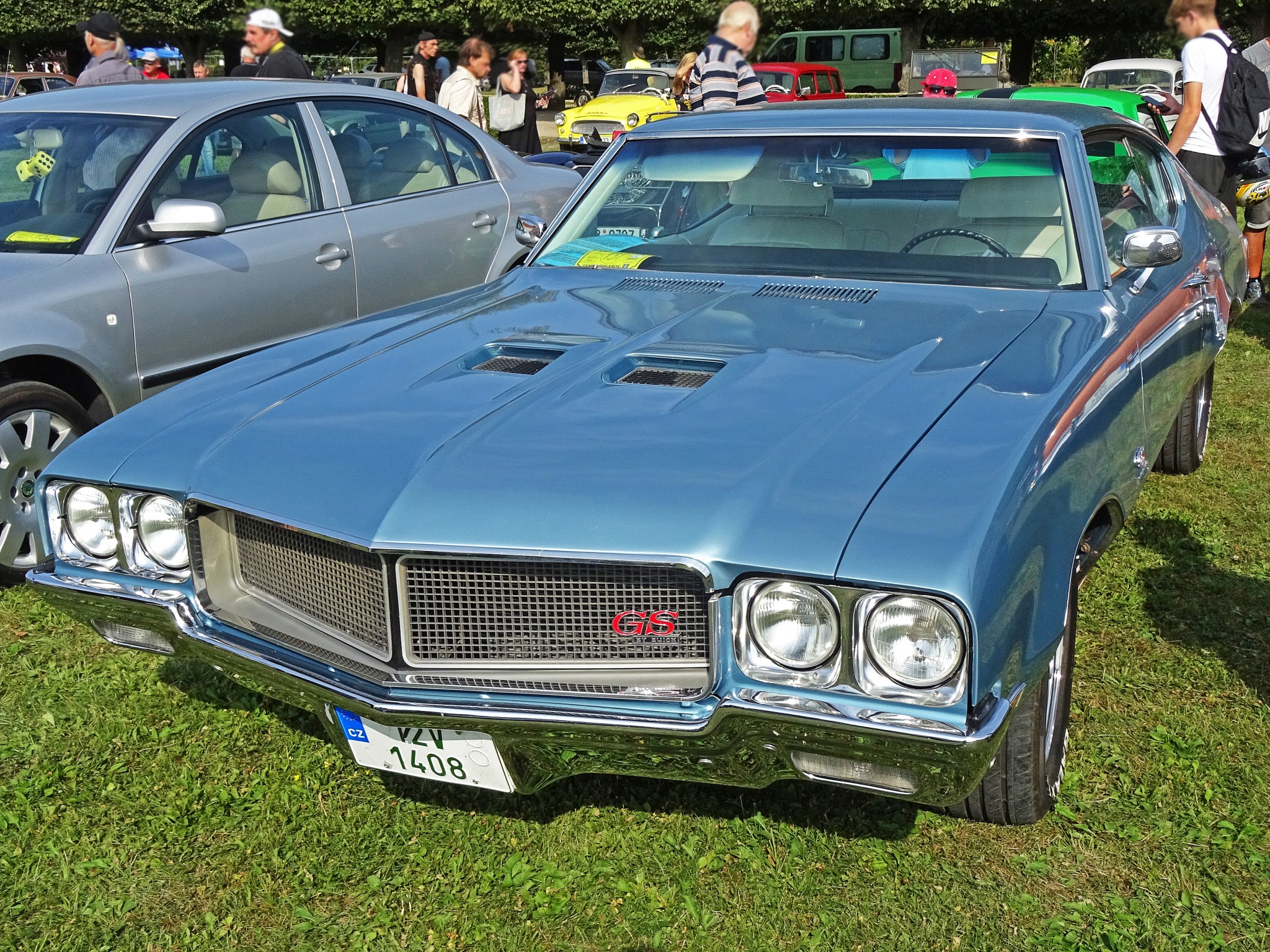 12V 1408, Buick GS 2nd gen 1970 (455) Hardtop Coupé (44637; A-body), 2nd facelift, 1969–1970