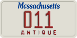 Massachusetts, Antique