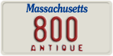 Massachusetts, Antique