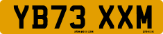 License plate of the United Kingdom, 2001 year system