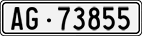 License plate of Switzerland, Cars