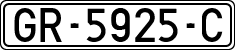 License plates of Spain, 1971 year series