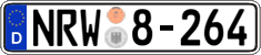 German license plate, Regional authorities
