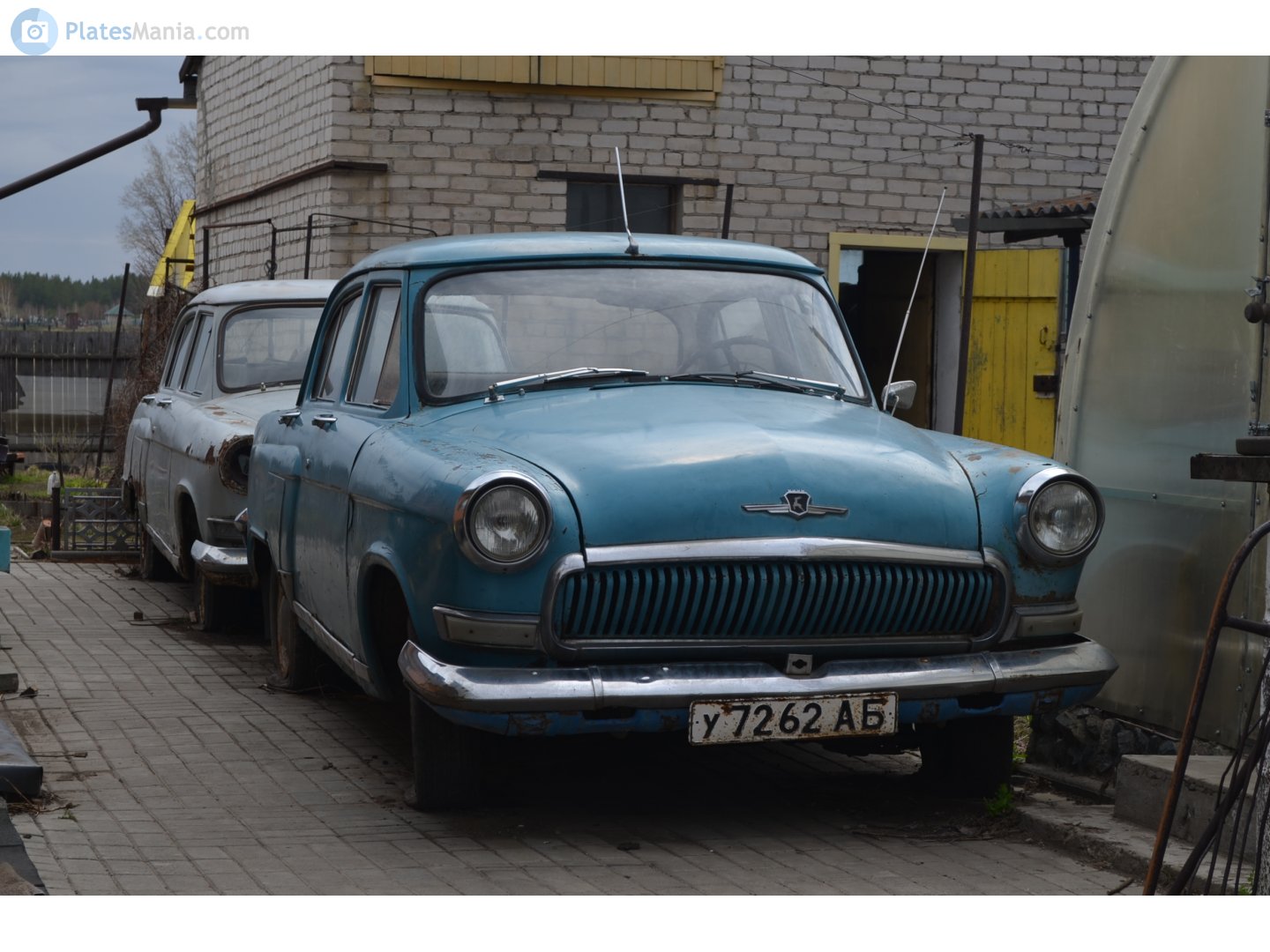 у 7262 АБ, GAZ 21 Волга 3rd series, 1962­–1970