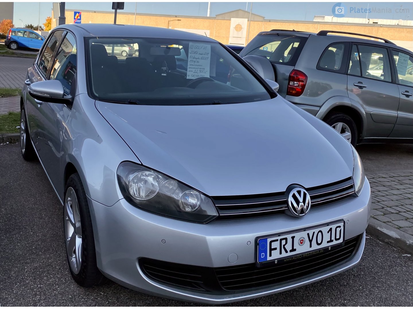 FRI YO 10, Volkswagen Golf 6th gen 5-door Hatch (5K), 2008–2013