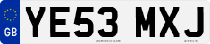 License plate of the United Kingdom, 2001 year system