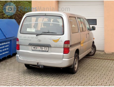 MEK 78-13, Toyota HiAce