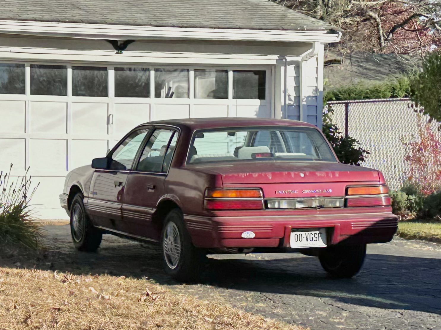 00-VGSF, Pontiac Grand Am 3rd gen 4-door Sedan (N-body), 1984–1991