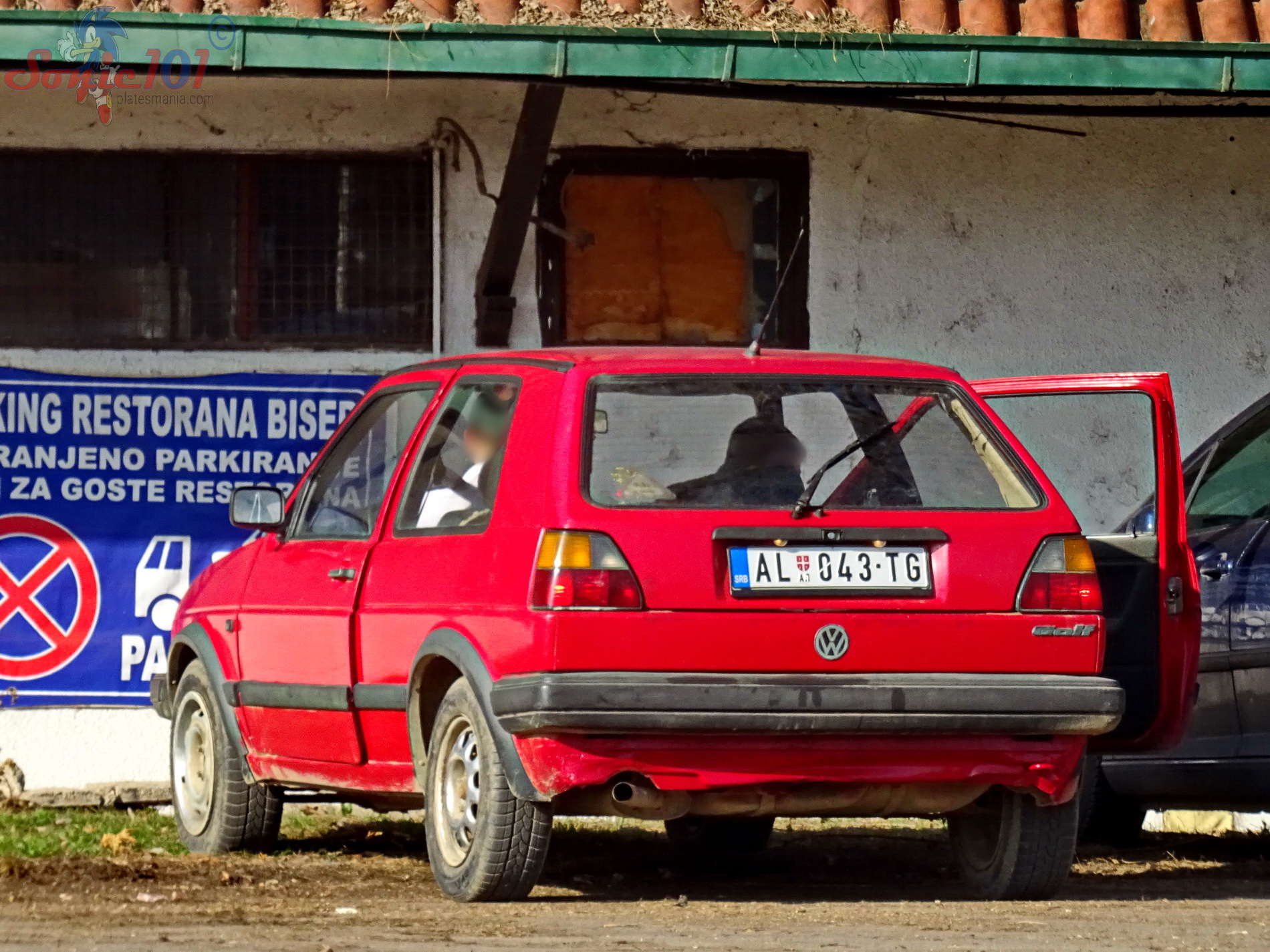 AL 043-TG, Volkswagen Golf 2nd gen 3-door Hatch (19/1G), 1983–1992