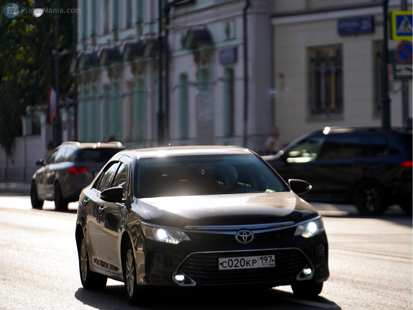 с 020 кр 197, Toyota Camry 7th gen (XV50; Global-market), facelift, 2014–2018