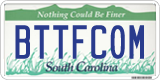 South Carolina, Vanity Plates