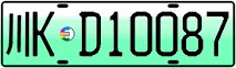 License plate of China, Electric vehicles