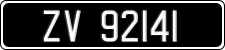 License plate of Ireland, Oldtimers