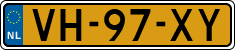 License plate of the Netherlands, Commercial Vehicles (1951-1994 system)