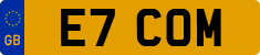 License plate of the United Kingdom, 1983 year system