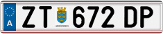 License plate of Austria, Regular plates
