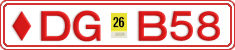 License plate of Iceland, Commercial vehicles