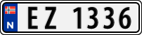 License plate of Norway, Trailers, motorcycles, special vehicles