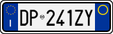 License plate of Italy, Cars (1994 year series)
